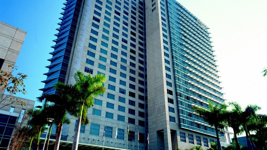 Fachada do hotel Grand Hyatt São Paulo