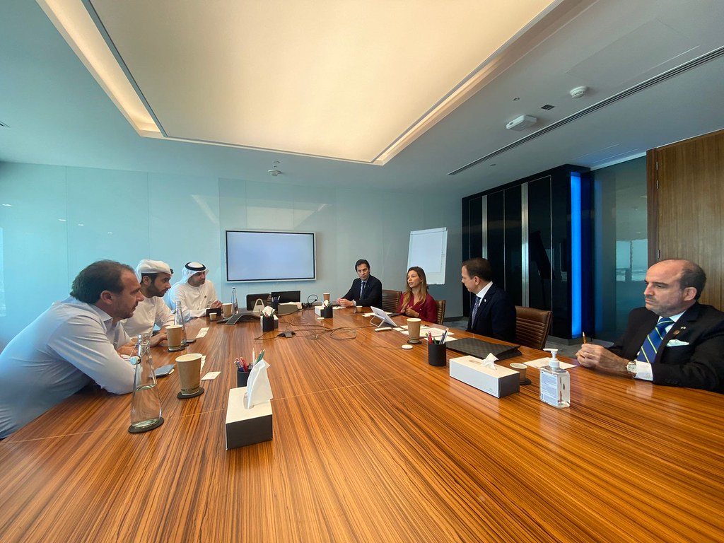 Reunião do Governador João Doria com o Presidente do Fundo de Investimentos ADIA (Abu Dhabi Investment Authority)