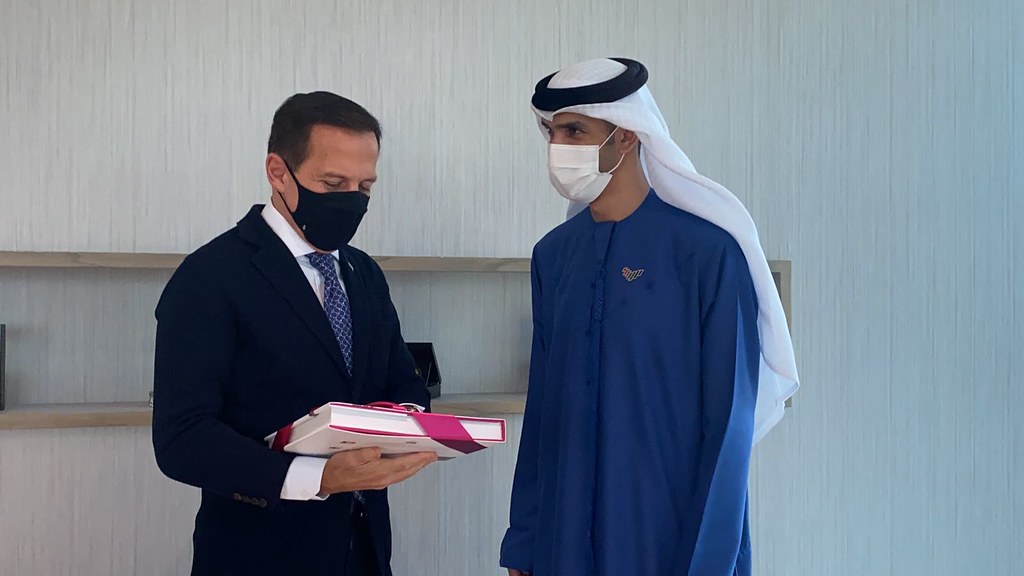 Reunião do Governador João Doria com o Ministro de Estado de Comércio Exterior dos Emirados Árabes, H.E Thani Ahmed Al Zeyoudi