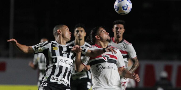 São Paulo e Santos empatam no Morumbi e seguem próximos do Z4