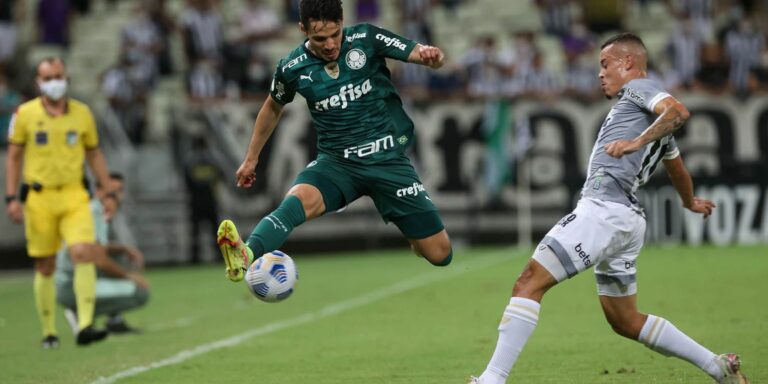 Palmeiras supera Ceará em jogo atrasado do Brasileiro