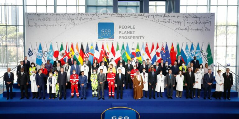 Presidentes do G20 apoiam taxação global de 15% para grandes empresas