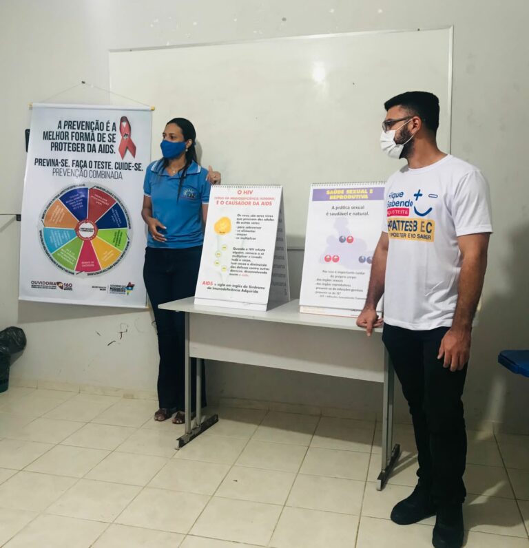 Adolescentes da Funac participam de palestra de conscientização e combate à sífilis