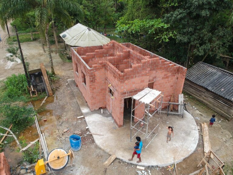 CDHU inicia construção de mais 30 moradias em aldeias indígenas