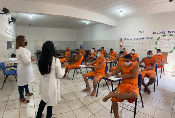 Internos do Sistema Prisional do Maranhão vão participar do ENCCEJA PPL, que acontece neste mês (Foto: Clayton Monteles)