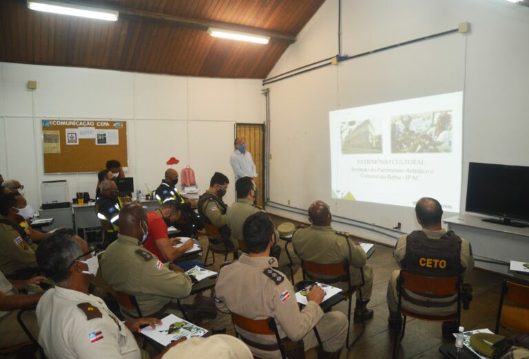 Ipac promove curso para agentes de segurança pública em preservação do patrimônio cultural