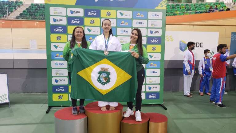 Delegação do Ceará fatura primeira medalha no Jogos Escolares Brasileiros