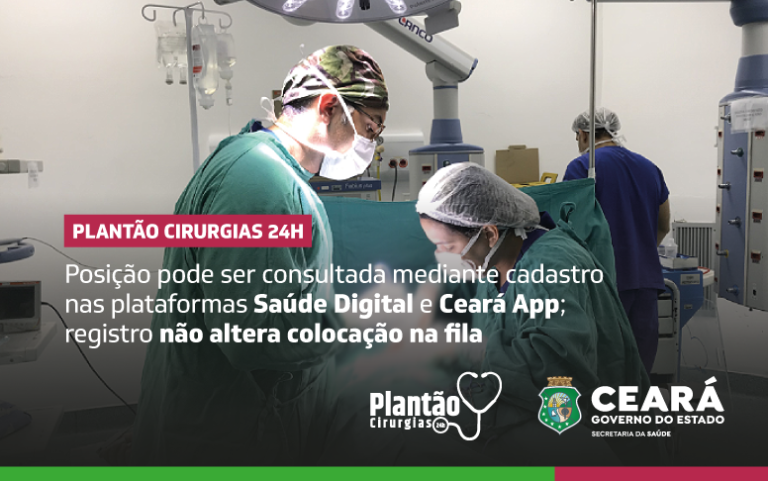 Ferramenta Plantão Cirurgias 24h disponibiliza acesso à regulação para pacientes que aguardam procedimentos eletivos