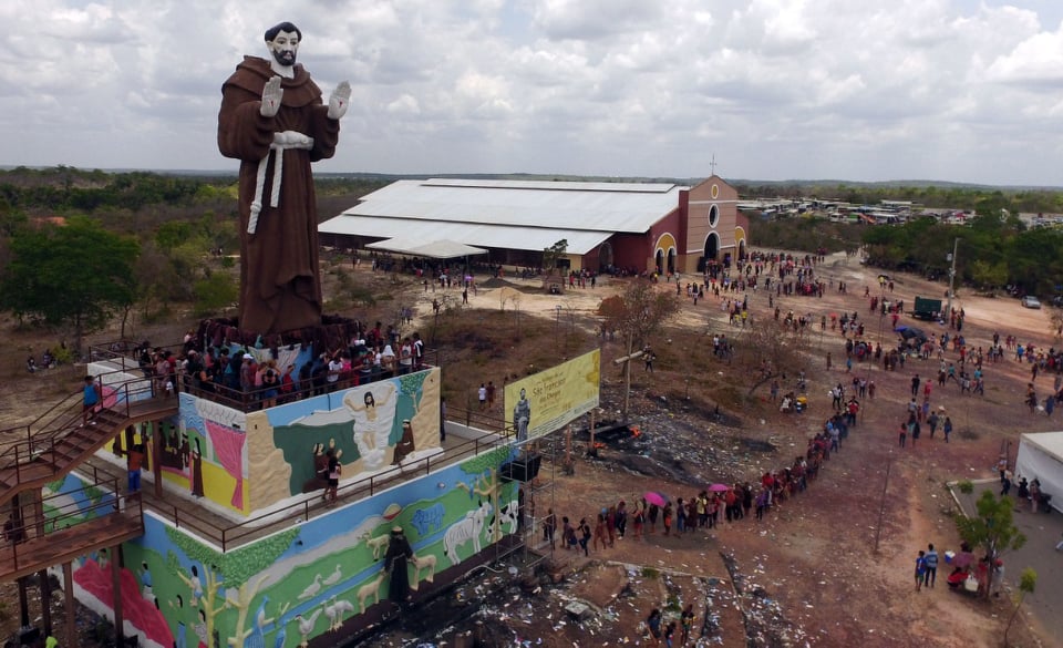 Festejo de São Francisco das Chagas já chegou a ter 100 mil visitantes (Foto: Divulgação)