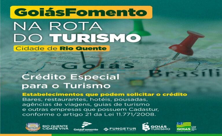 GoiásFomento realiza a 3ª edição da Rota do Turismo nesta sexta(22), em Rio Quente