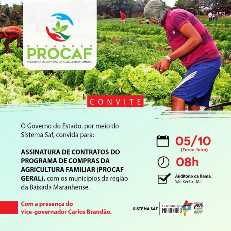 Governo assina contratos do Procaf com municípios da Baixada Maranhense