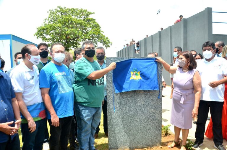Governo inaugura Praça da Família em Sambaíba e anuncia ações em mais cidades