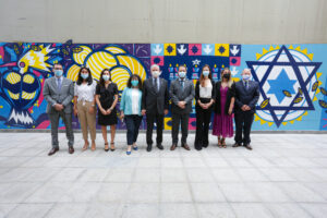 Inauguração de painel em grafite na Estação Galeria