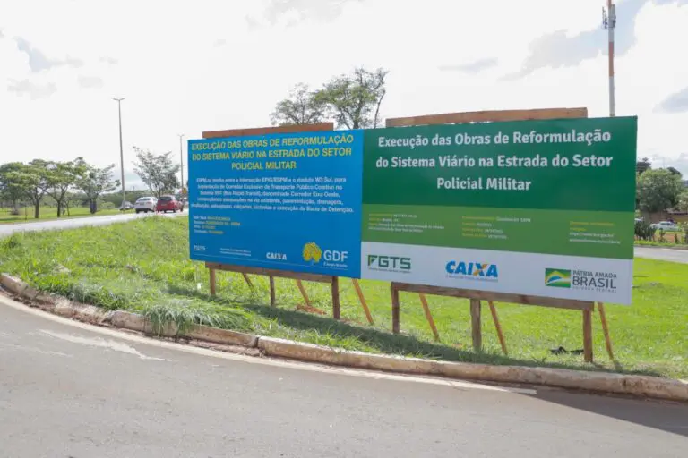 Nova etapa das obras na Estrada Setor Policial Militar