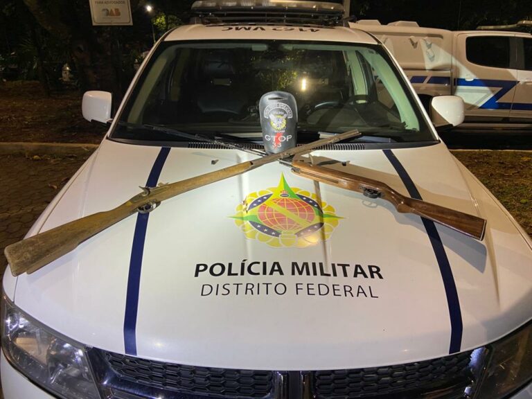 PMDF prende homem com duas armas de fogo em Sobradinho