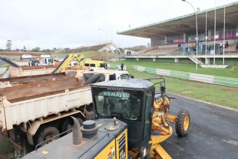 Pista do Autódromo de Brasília está em reforma