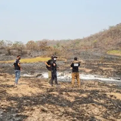 Polícia indicia 4 por incêndios na Chapada dos Veadeiros