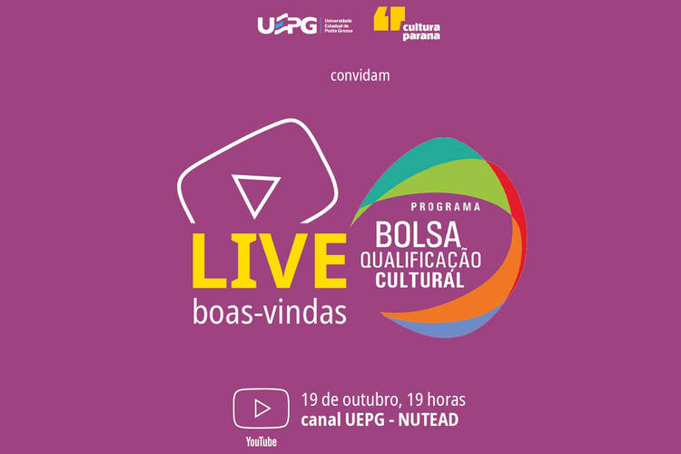 UEPG promove evento online para detalhar a Bolsa Qualificação Cultural
