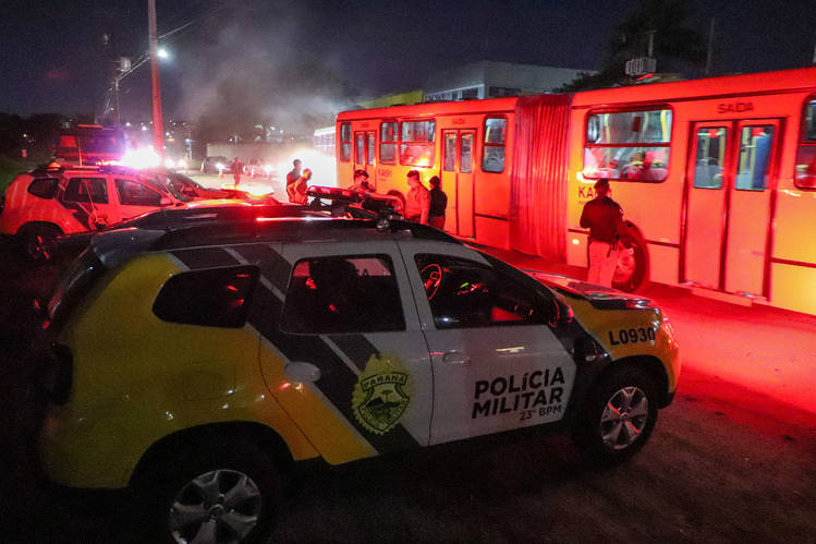 Polícia Militar inicia série de operações no transporte coletivo de Curitiba e Região