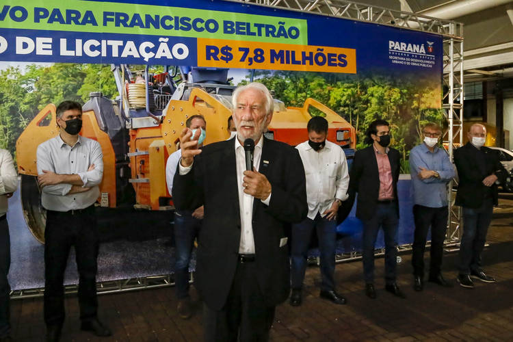 Governador em exercício lança edital da Delegacia Cidadã de Francisco Beltrão
