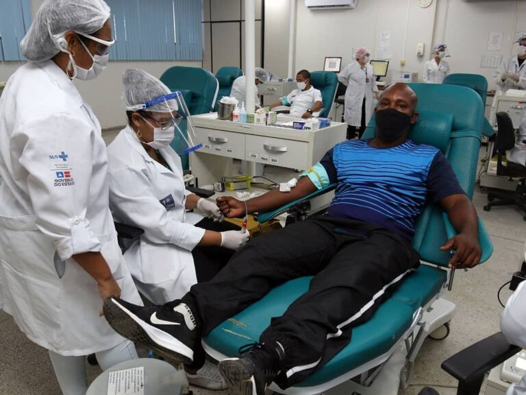 Hemoba recebe doadores de sangue durante feriado prolongado em Salvador