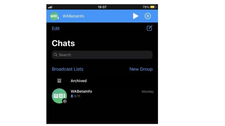 WhatsApp vai deixar você ouvir áudio mesmo fora da conversa; veja o recurso