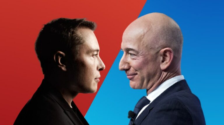 Rinha de bilionário: Elon Musk alfineta Jeff Bezos no Twitter; veja