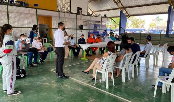 Codes/SSPDS promove mais uma rodada de reuniões de enfrentamento aos crimes em Fortaleza e Maracanaú