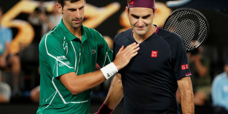 Novak Djokovic afirma que torce por retorno de Roger Federer