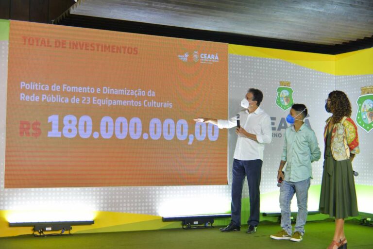 Governo do Ceará anuncia R$ 180 milhões em investimentos e novos equipamentos para a cultura