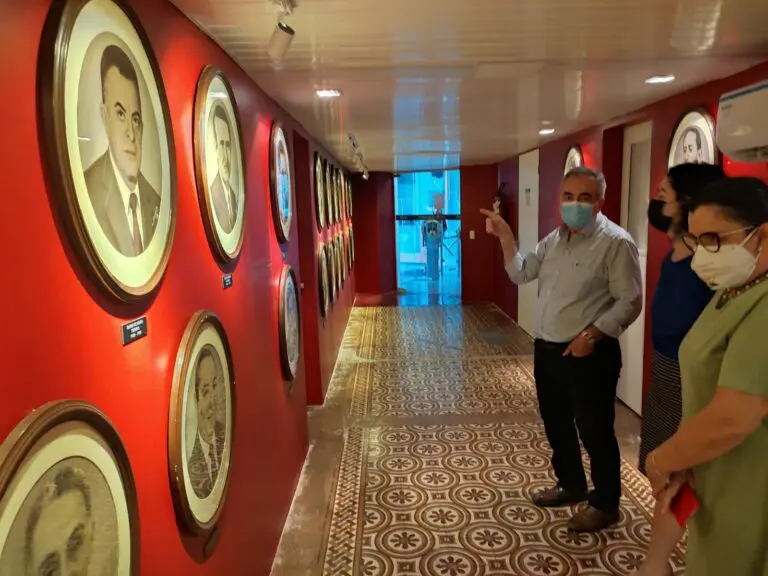 Centro de Memória da Fazenda recebe visita do presidente da CDL Fortaleza