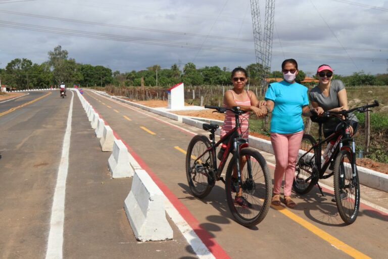 Cidades da Região Tocantina são contempladas com ciclovias e pistas de caminhada
