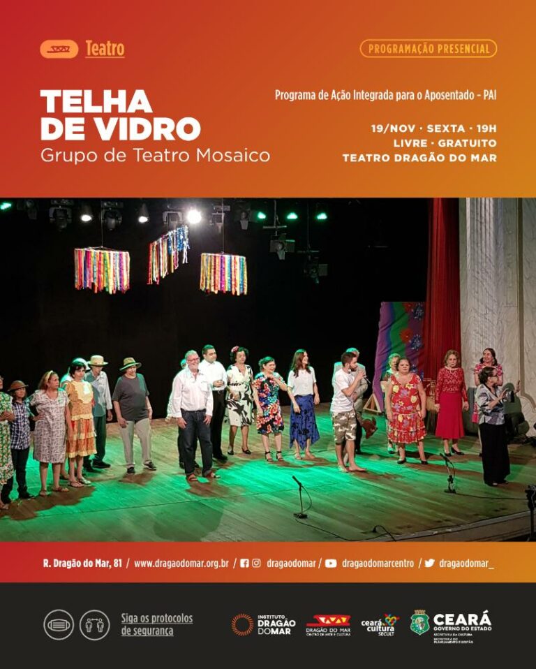 Dragão do Mar apresenta espetáculo gratuito de teatro amador inspirado em obra de Rachel de Queiroz nesta sexta-feira (19)