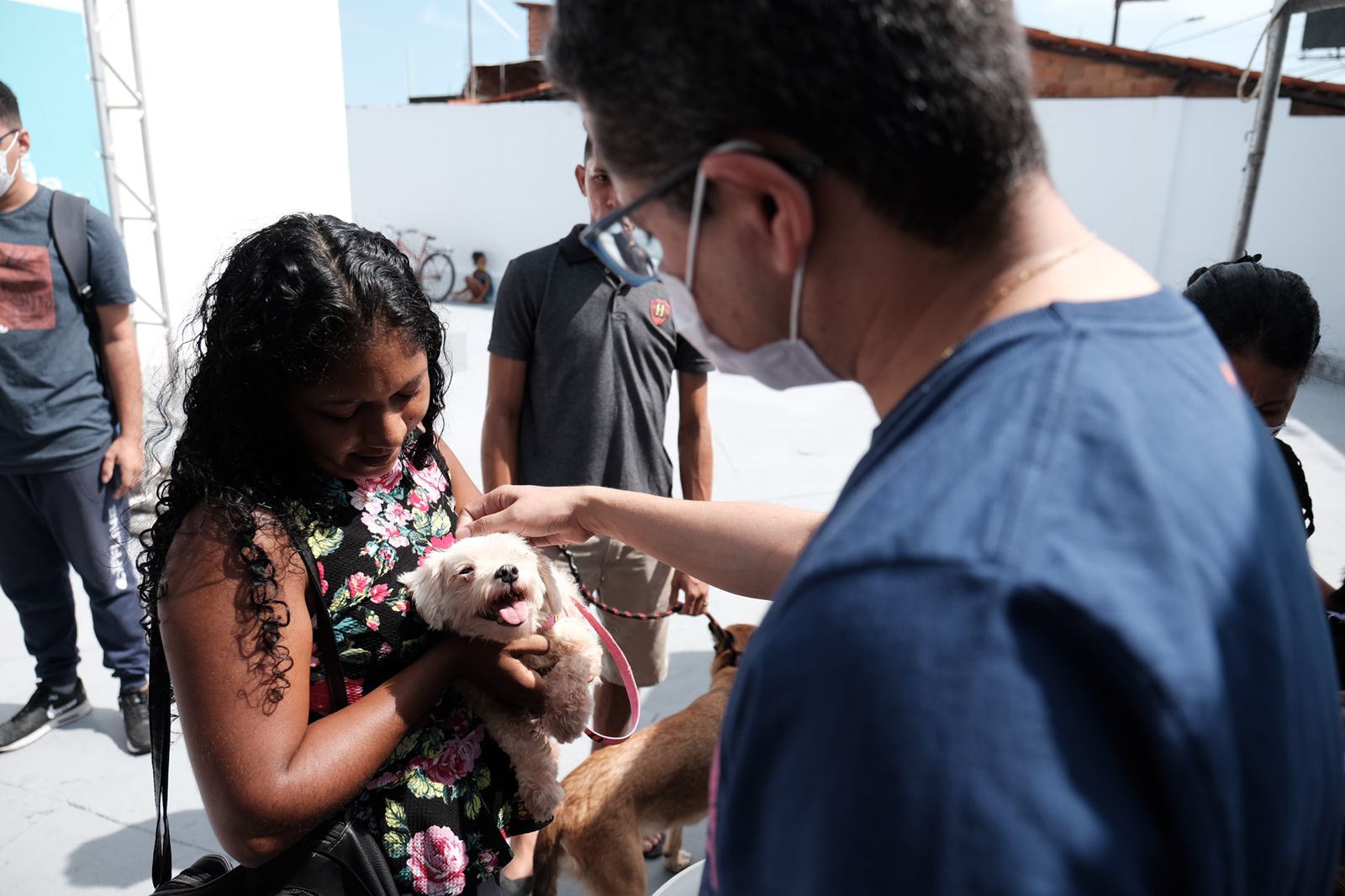 Tutores intensificam cuidados com os pets no Mais Saúde Animal (Foto: Ilano Lima)