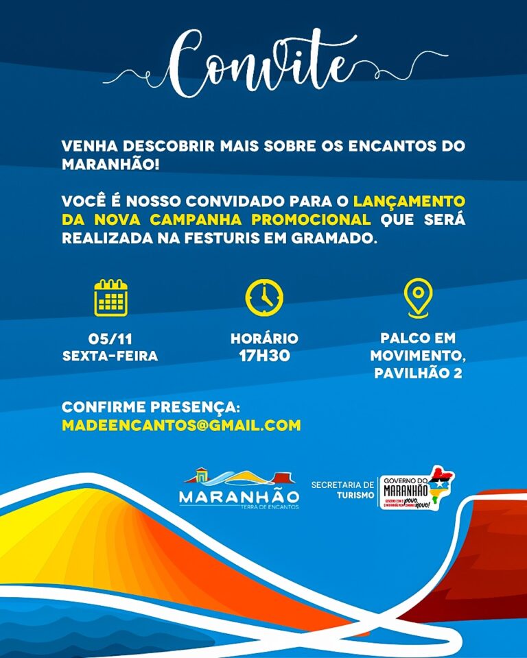 Novo material promocional Maranhão de Encantos será lançado no Festival de Turismo de Gramado