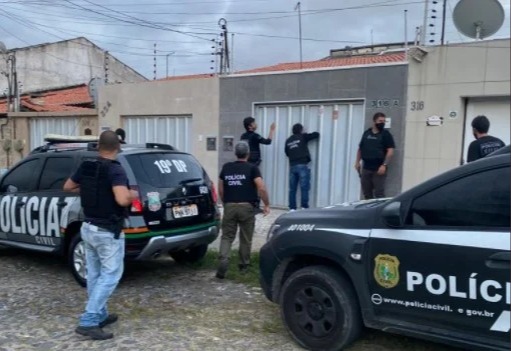 Operação das Polícias Civis do CE e do DF resulta na prisão de grupo que furtou R$ 400 mil de idosa