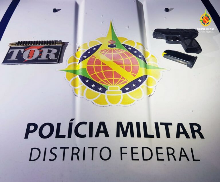 PMDF prende homem armado em Brazlândia