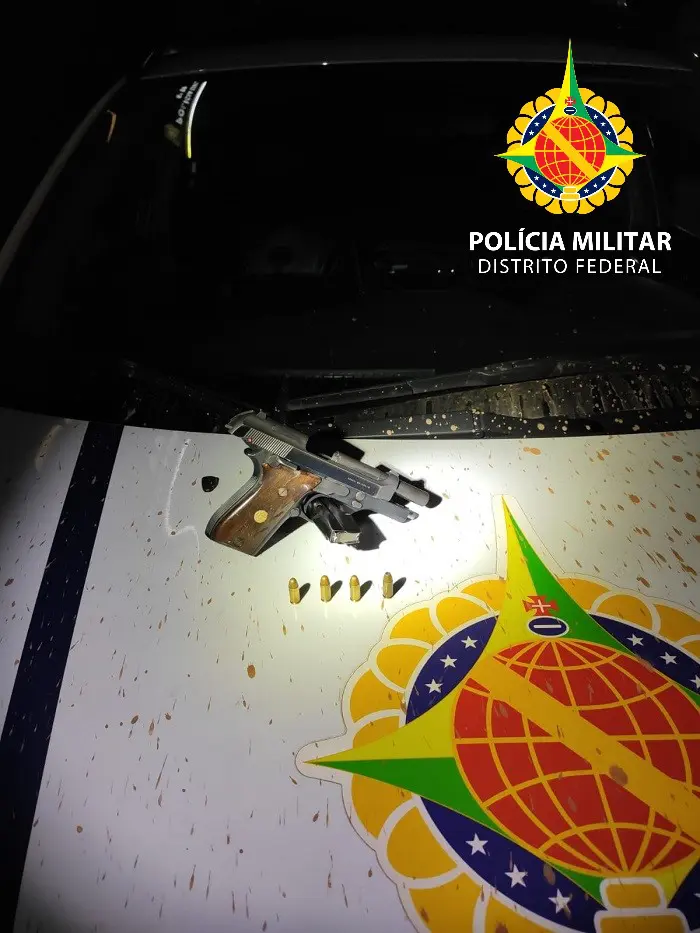 PMDF prende homem armado que segurava criança de colo na Estrutural