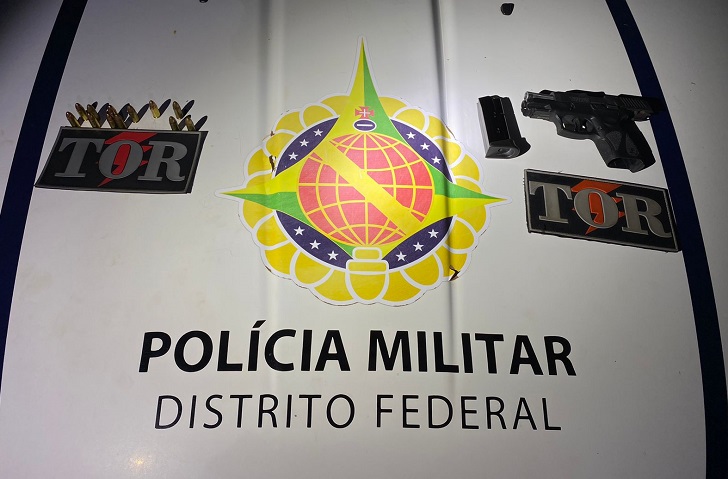 PMDF prende homem com arma de fogo em São Sebastião