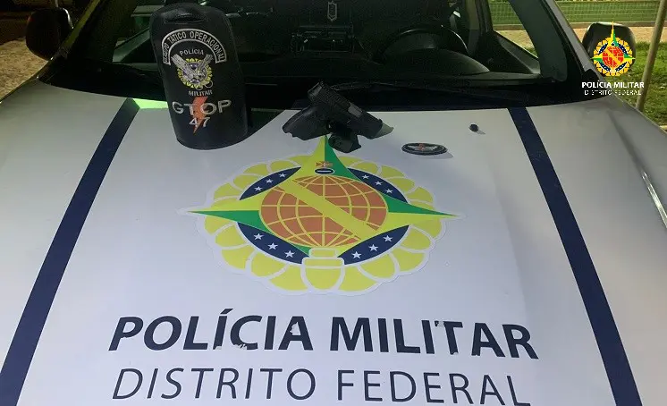 Polícia Militar prende homem armado que ameaçava os vizinhos no Riacho Fundo 2