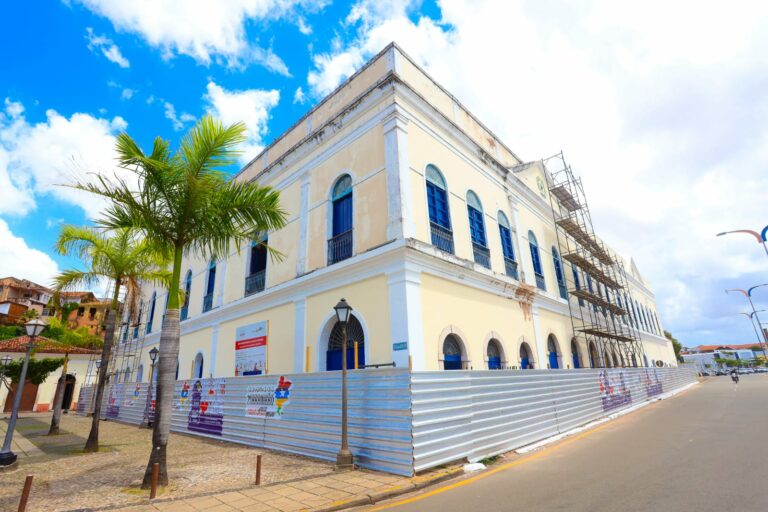 Prédio da Casa do Maranhão está sendo restaurado e terá unidade do Cresol