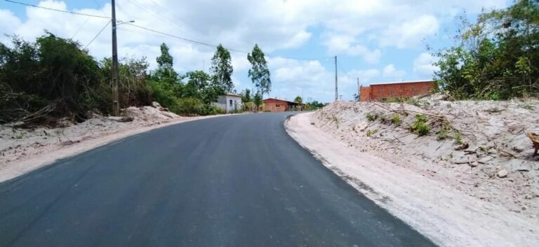 Programa Mais Asfalto interliga povoados e melhora a mobilidade no município de Santo Amaro