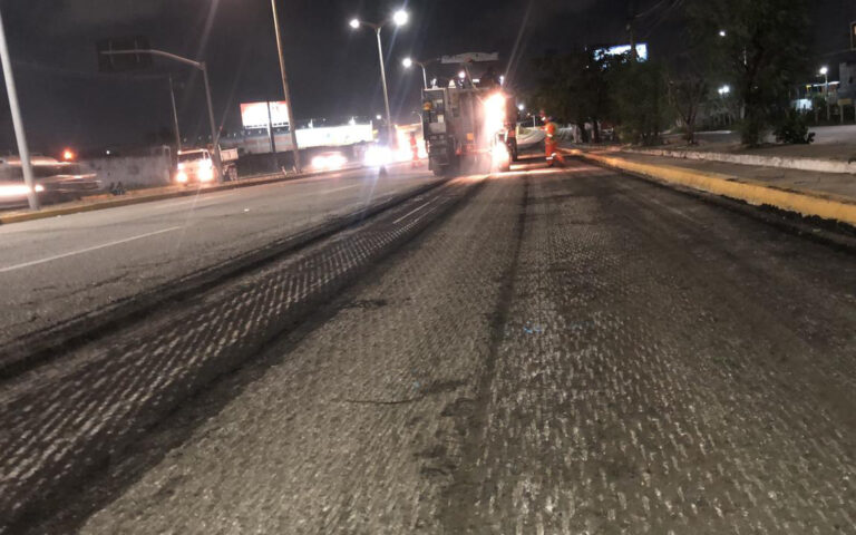 SOP realiza obras de recuperação do pavimento da Avenida do Aeroporto