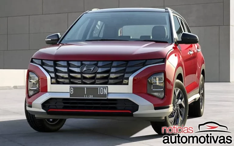 Hyundai Creta com visual de Tucson tem imagens reveladas