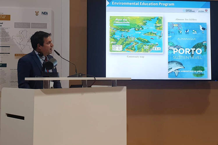 Portos do Paraná é única autoridade portuária do mundo convidada a participar da COP26