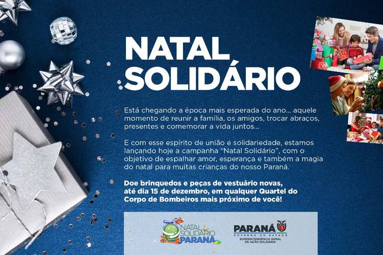 Governo lança Natal Solidário para distribuir brinquedos e peças de vestuário às crianças