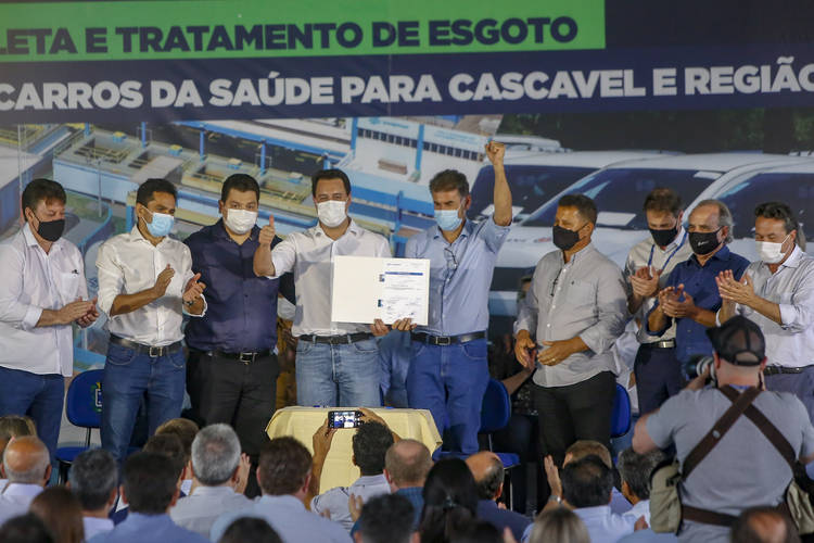 Com novos investimentos, Cascavel terá 100% de coleta e tratamento de esgoto em 2022