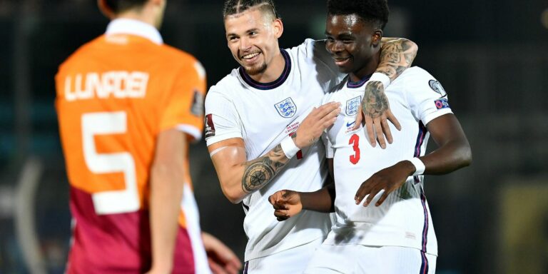 Inglaterra se classifica para a Copa após 10 a 0 sobre San Marino