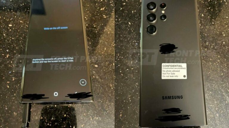 Galaxy S22 Ultra deve ser novo Note: fotos vazadas mostram espaço para S Pen