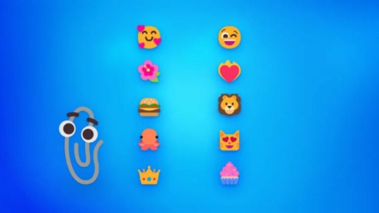Microsoft lança novos emojis e traz famoso clipe de papel de volta